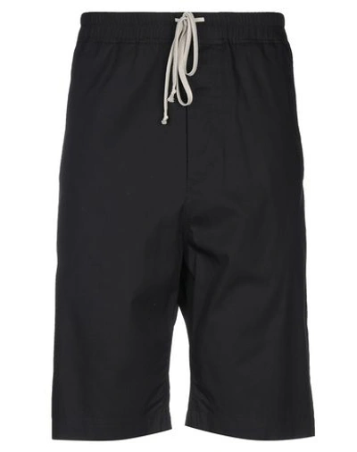 Rick Owens Drkshdw Shorts & Bermuda Shorts In Black