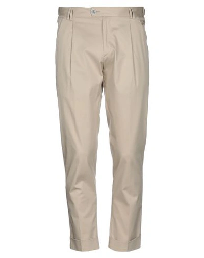 Alessandro Dell'acqua Casual Pants In Beige