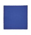 Tory Burch Jacquard Traveler Scarf In Cobalt