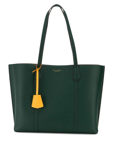 Tory Burch Perry Triple-compartment Tote Bag In Green
