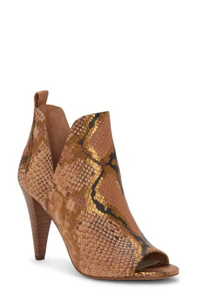 Vince Camuto Allanna Bootie In Penny Leather