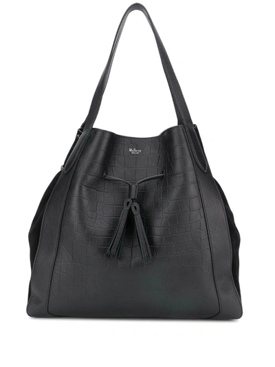 Mulberry Millie Tote Bag In Black