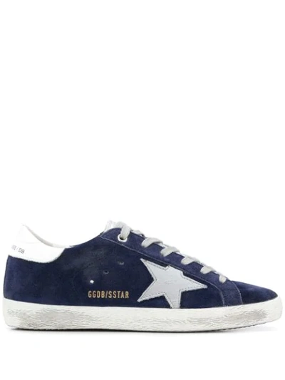 Golden Goose Superstar Low-top Trainers In Blue