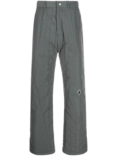A-cold-wall* Regular Padded Trousers In Grey