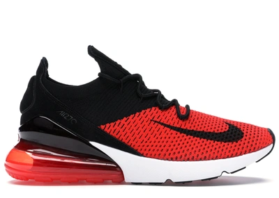 Pre-owned Nike Air Max 270 Flyknit Bred In Chile Red/challenge Red-white-black  | ModeSens