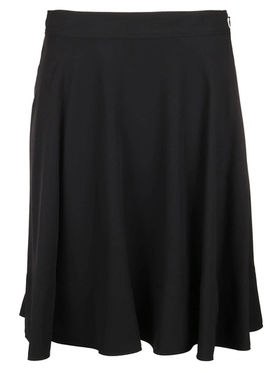 Calvin Klein Womens Black Polyester Skirt