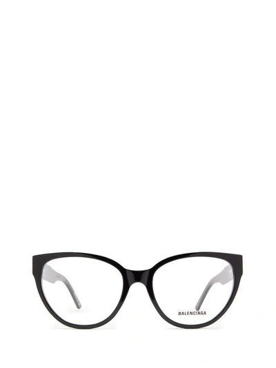 Balenciaga Women's Black Acetate Glasses