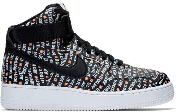 air force 1 high just do it pack orange