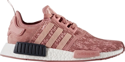 Pre-owned Adidas Originals Adidas Nmd R1 Raw Pink Glitch (women's) In Raw Pink/trace Pink/legend Ink