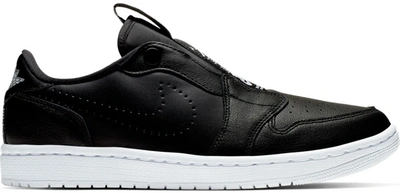 Pre-owned Jordan 1 Retro Low Slip Black White (women's) In Black/white