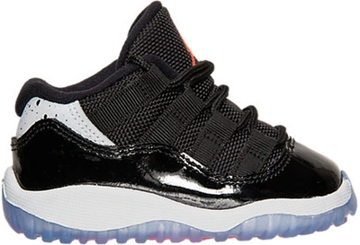 Pre-owned Jordan 11 Retro Low Infrared (td) In Black/infrared 23-pure Platinum