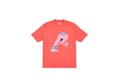 Pre-owned Palace Burb T-shirt Light Red