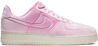Pre-owned Nike Air Force 1 Low Premium 3 Velour Pink Rise In Pink  Rise/sail-metallic Gold-pink Rise | ModeSens
