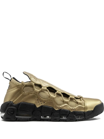 Nike Air More Money Men's Shoe In Metallic Gold,black,metallic Gold