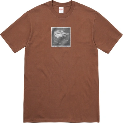 Pre-owned Supreme  Chair Tee Brown