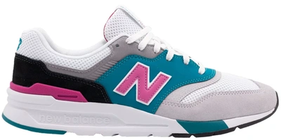 Pre-owned New Balance  997 H South Beach In Grey/pink-turquoise