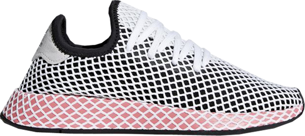 adidas deerupt pink and black