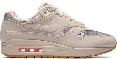 Pre-owned Nike Air Max 1 Floral Desert Sand (women's) In Desert Sand/desert Sand-gum Light Brown-sail