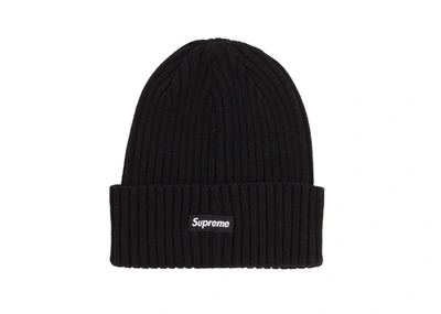 Pre-owned Supreme Overdyed Beanie Black