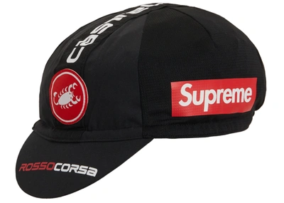 Pre-owned Supreme  Castelli Cycling Cap Black