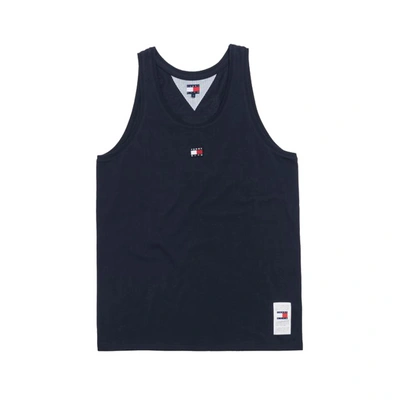 Pre-owned Kith  X Tommy Hilfiger Mini Flag Tank Top Navy