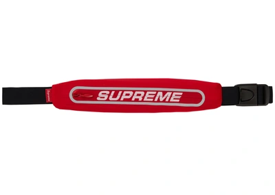Pre-owned Supreme  Running Waist Bag Red