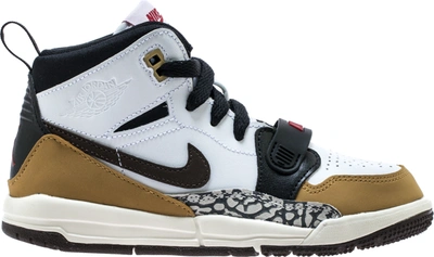 Pre-owned Jordan Legacy 312 Rookie Of The Year (ps) In White/baroque Brown-wheat-varsity Red