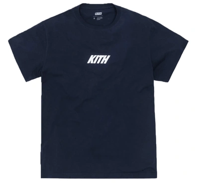 Pre-owned Kith  Summer Shade Tee Navy