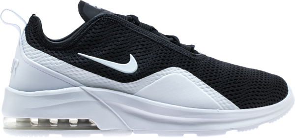 nike air max motion 2 black and white