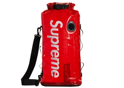 Pre-owned Supreme  Sealline Discovery Dry Bag 20l Red