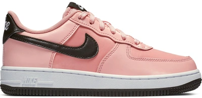 Pre-owned Nike Air Force 1 Low Valentine's Day Bleached Coral (2019) (ps) In Bleached Coral/bleached Coral-black-white