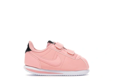 Pre-owned Nike Cortez Basic Valentine's Day Bleached Coral (2019) (td) In Bleached Coral/bleached Coral-black-white