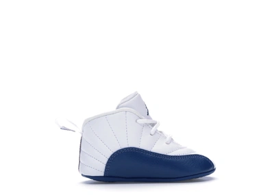 Pre-owned Jordan 12 Retro French Blue (2016) (td) In White/french Blue-metallic Silver-varsity Red