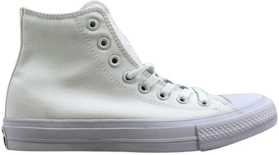 Pre-owned Converse  Chuck Taylor Ii 2 Hi White In White/white