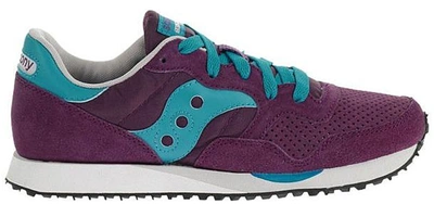 Pre-owned Saucony Dxn Trainer Purple Blue (w) In Purple/blue