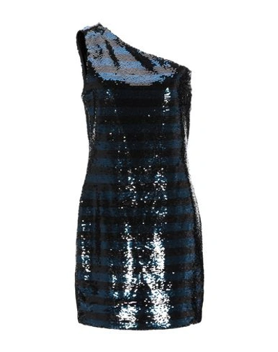 Rta Short Dress In Dark Blue