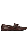 Just Cavalli Loafers In Maroon