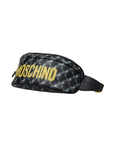 Moschino Bum Bags In Black