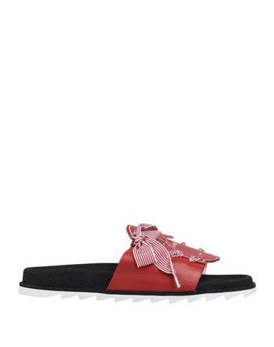 Roger Vivier Sandals In Red