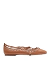 Tod's Ballet Flats In Brown