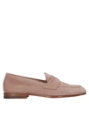Santoni Loafers In Pink