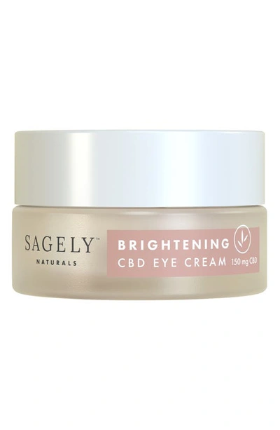 Sagely Naturals 0.5 Oz. Brightening Eye Cream With 150 Mg Cbd