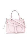 Loewe Gate Mini Leather Top-handle Tote Bag In Pink