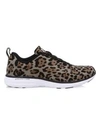 Apl Athletic Propulsion Labs Iconic Pro Leopard-print Calf Hair Sneakers In Black Panther