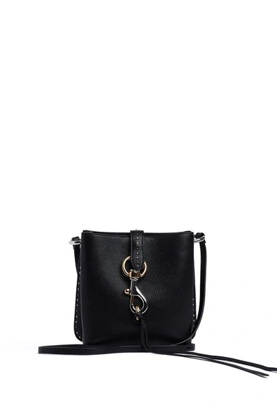 Rebecca Minkoff Megan Mini Feed Bag With Studs In Black