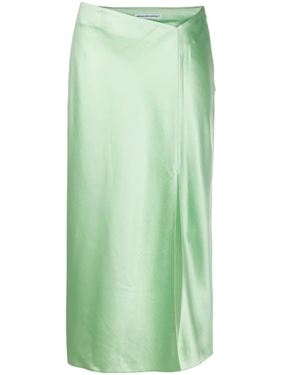 Alexander Wang T Alexanderwang.t Wet Shine Wash & Go Midi