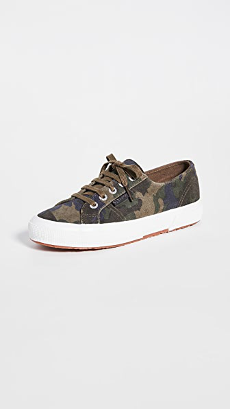 superga camo sneakers