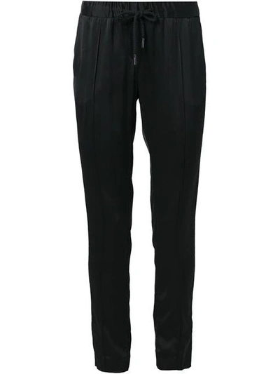 Christopher Kane Stud-embellished Crepe Trousers In Black
