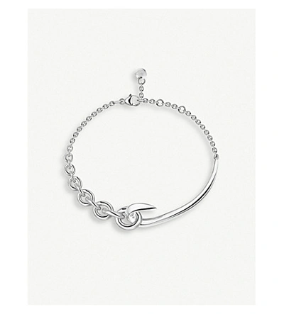 Shaun Leane Hook Chain Silver Bracelet