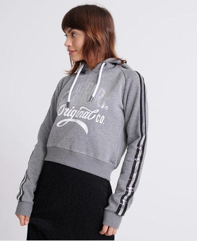 Superdry Classic Boutique Original Hoodie In Grey